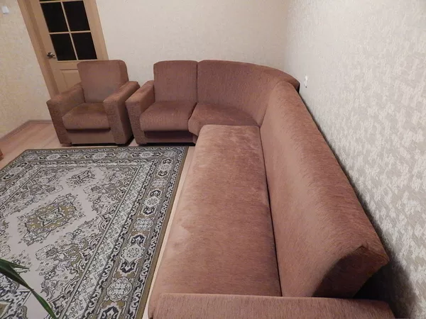 Угловой диван и кресло в г. Береза 3